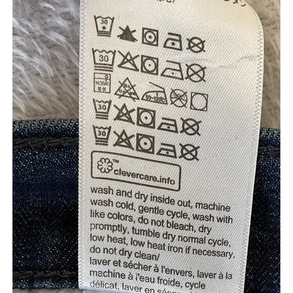 Calvin Klein Slim Straight Fit Black Jeans Men 36x30 Blue Denim Medium Wash NWT - Picture 8 of 9